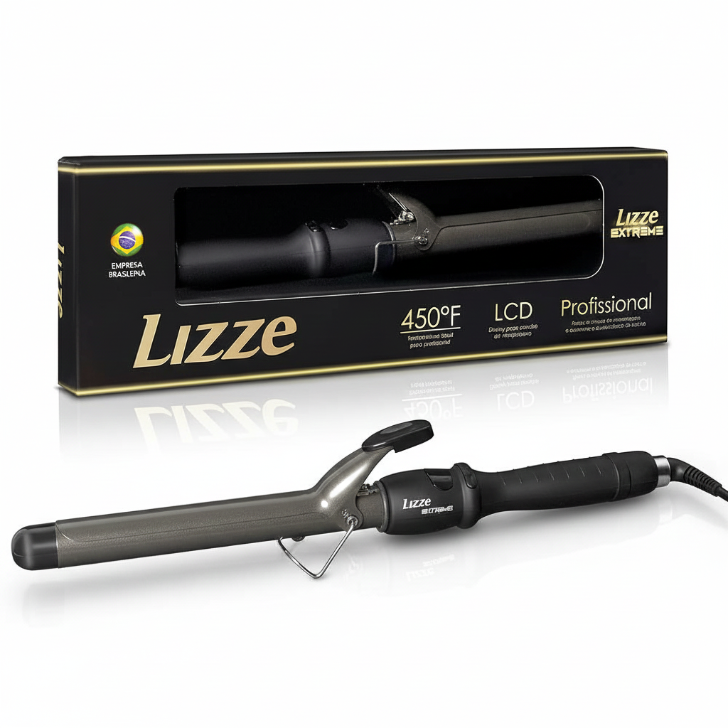 מסלסל שיער מקצועי Lizze Extreme - הדגם העוצמתי לעיצוב תלתלים מושלמים