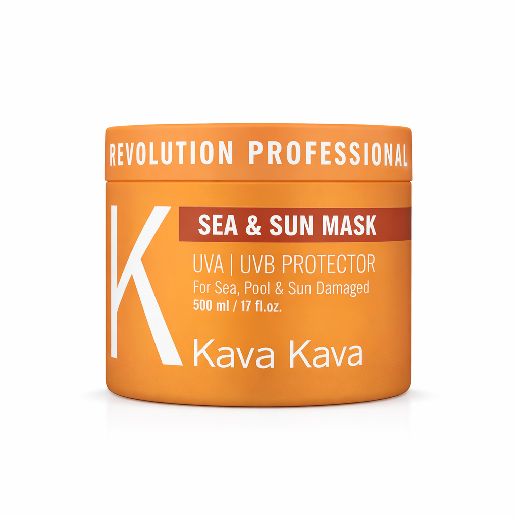 מסכת Kava Kava Sea & Sun – מסכה להזנה ושיקום השיער לאחר שמש וים