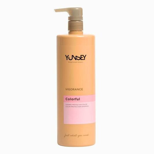 שמפו הגנה על צבע לשיער צבוע Yunsey Vigorance Colorful – שומר על צבע ונותן ברק
