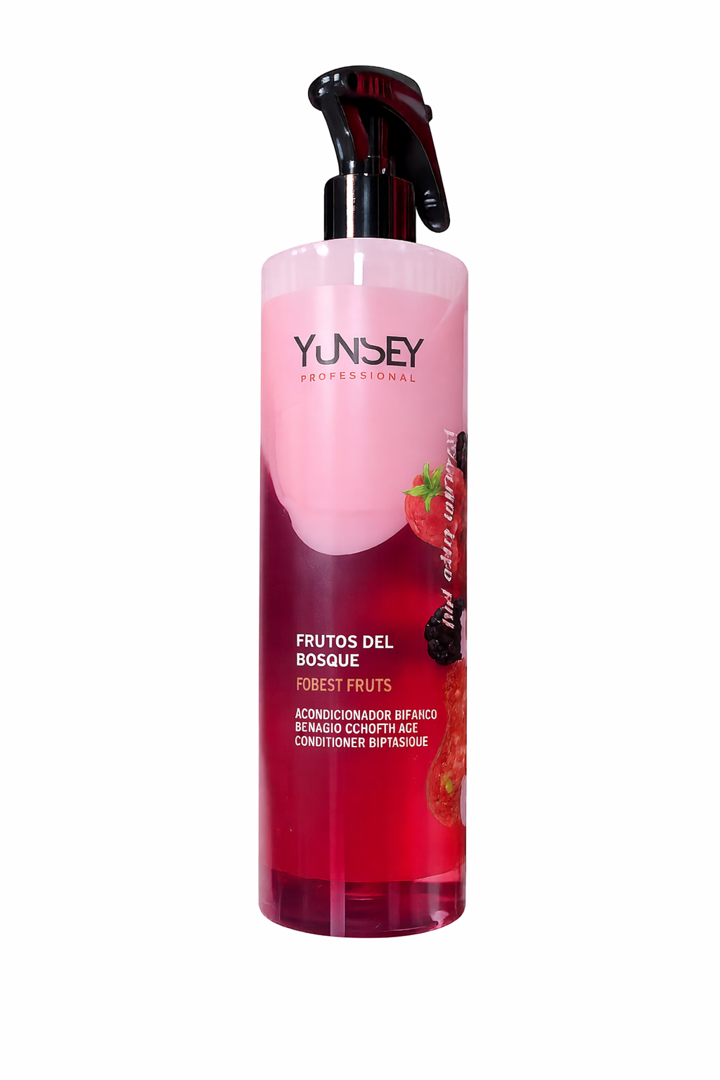 מרכך דו-פאזי Yunsey Professional פירות יער (Frutos del Bosque) לשיקום והתרת קשרים - 500 מ"ל