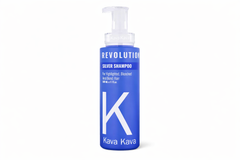 شامبو كافا كافا سيلفر للشعر الأشقر، المصبوغ (المسحوب لونه) وذو الخصلات الملونة - Kava Kava Silver Shampoo 500ml