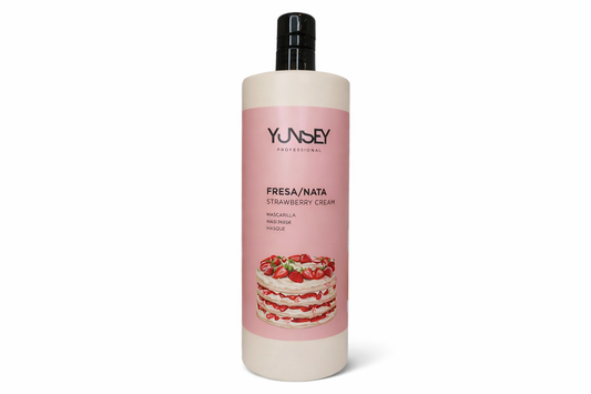 YUNSEY  מסכת שיער בניחוח תות וקצפת