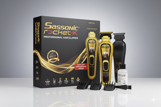 Sassonic RocketX ESE-810 – מכונת תספורת עוצמתית לדיוק מקסימלי